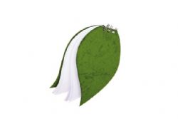 ניירות ממו ממוחזרים בצורת עלה מיחזור מתאים לכנסים, אירועים