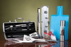 מזוודת ברבקיו ממתכת