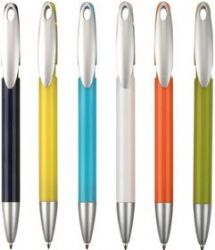 עט לפרסום, כנס, עט עם לוגו  -עט כדורי, גוף צבעוני, מנגנון סיבוב, מילוי דמוי פרק