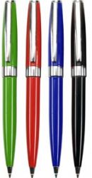 עט לפרסום, כנס, עט עם לוגו  -עט כדורי, גוף מתכת, מילוי דמוי פרקר