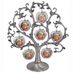 עץ משפחה 7 מסגרות לתמונות -תפוחים