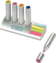 מעמד שולחני מוכסף עם משקולת, 4 מדגשים, 4 דיגלונים מתאים לאירועים, כנסים, ועידות, מוצר קד"מ