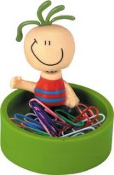 מעמד שולחני כולל 15 אטבים צבעוניים ומגנט מתאים לאירועים, כנסים, ועידות, מוצר קד"מ