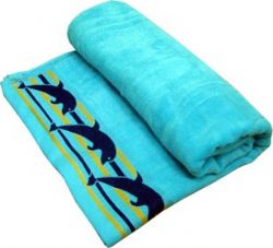 מגבת חוף 470 גר'-מ"ר, 150x75 ס"מ, 100% כותנה