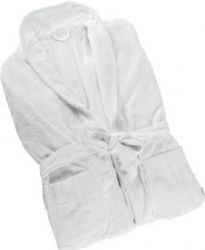 חלוק מגבת מפנק, אורך 1.2 מ', 330 גר' -מ"ר, באריזת