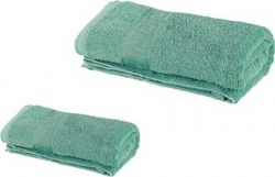 סט מגבת גוף 140X70 ס"מ, 1 יח' מגבת פנים 90X45 ס"מ,