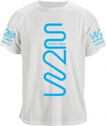 חולצת ריצה מנדפת מבד Dry-Fit, שרוולים קצרים, תפרים