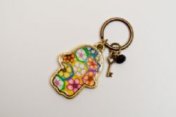 מחזיק מפתחות עבודת יד