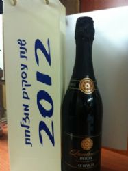 מתנה לפסח, בקבוק יין למברוסקו בשקית יין מהודרת