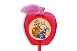 סוכריה על מקל עם לוגו עם הדפסה