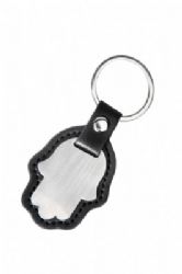 מחזיק מפתחות חמסה דמוי עור