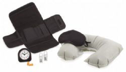 ערכת נסיעה למטוס מחלקה ראשונה 7 חלקיםמתאים כמתנה, מתנה ליום הולדת, לחגים ,לאירועים , מתנה לעובדים