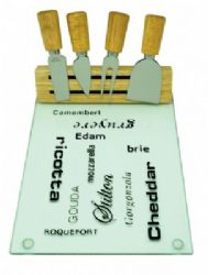 מגש פורצלן לגבינות