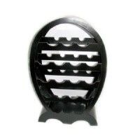 מעמד לבקבוקי יין בצורת כוורת אובלית 18בקבוקים