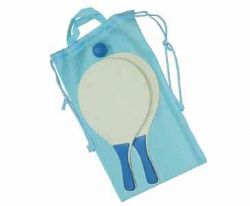 זוג מטקות + כדור בתיק גב