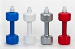 בקבוק ספורט משקולות בצבעים שונים