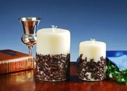 נר להבדלה בציפוי תבלין הציפורן