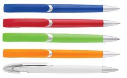 עטים במגוון צבעים עם לוגו