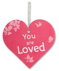 ריחן לרכב בצורת לב