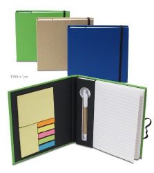 מחברת עם דביקיות ועט