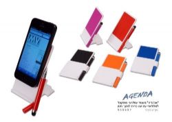 מעמד שולחני לנייד עם עט טאץ'