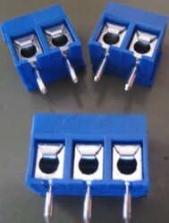 screw terminal 5mm pitch 2 pin