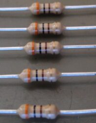 נגד 150 קילו אום 1/4 וואט% 5דיוק