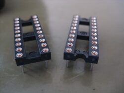 sockets DIL :PIN 8